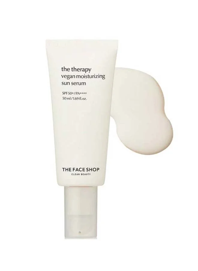 The Therapy Vegan Moisturizing Sun Serum Spf50+ Pa++++
